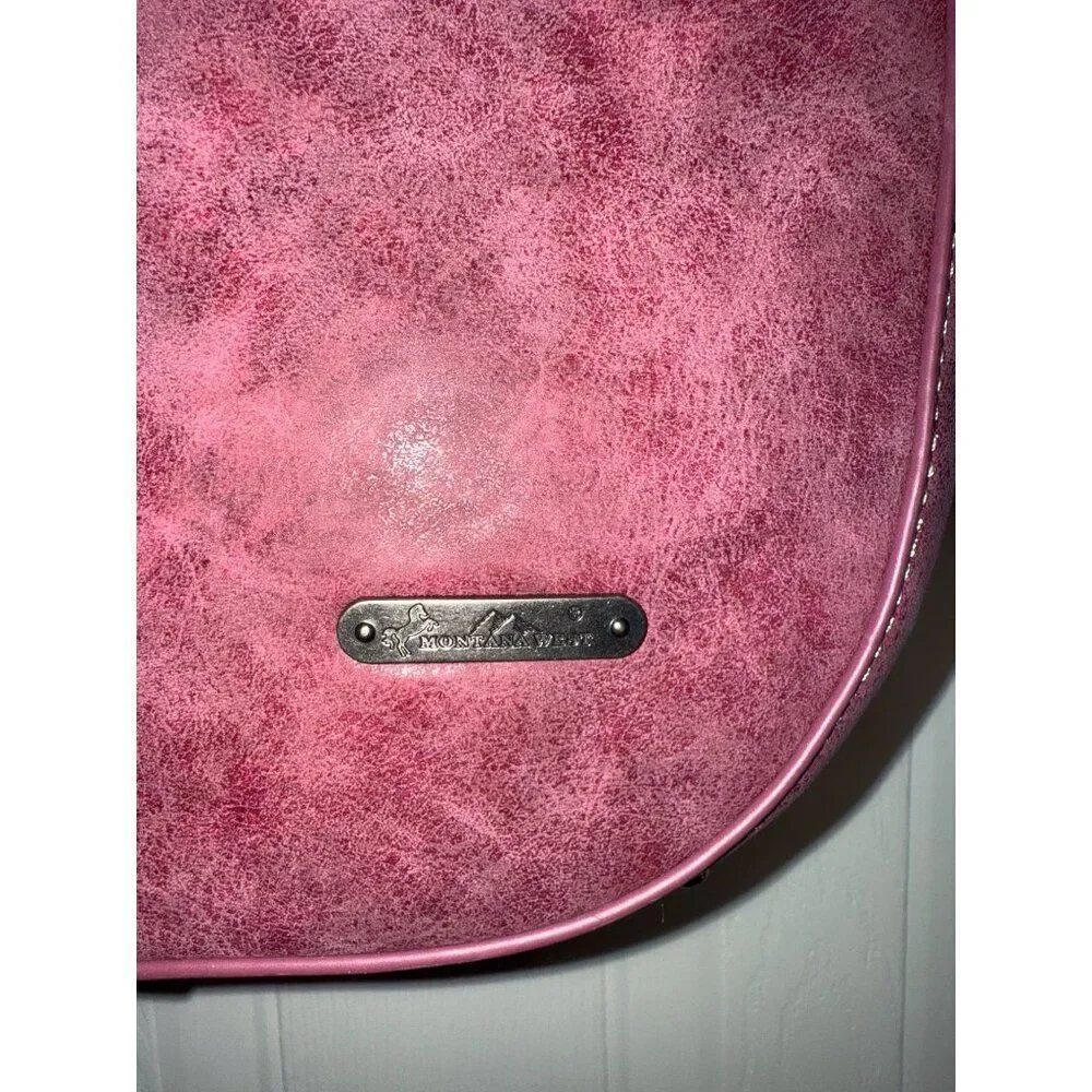 NEW Montana West Colorful Embossed Collection‎ Crossbody Bag